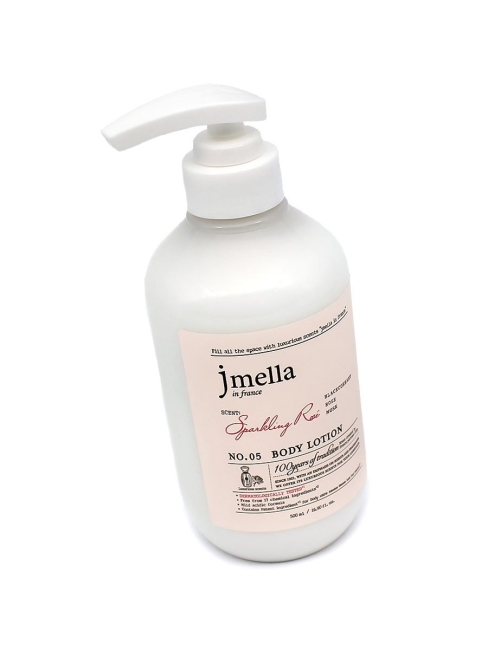 Jmella Парфюмированный лосьон для тела Сверкающая роза N0.05 In France Sparkling Rose Body Lotion, 500 мл