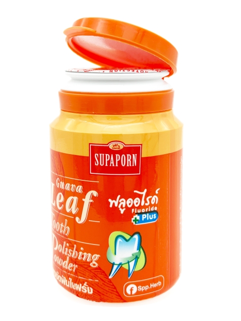 Supaporn Зубной порошок с листьями гуавы Guava Leaf Tooth Polishing Powder, 90 г