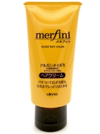 Utena Крем для окрашенных и повреждённых волос восстанавливающий с UV-защитой Merfini Hair Cream Moist, 150 г