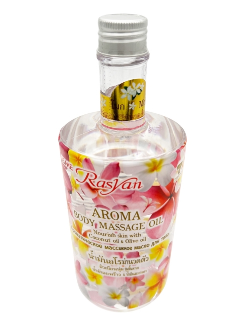 Rasyan Масло для тела массажное ароматическое цветок Мок Aroma Massage Oil Moke, 450 мл