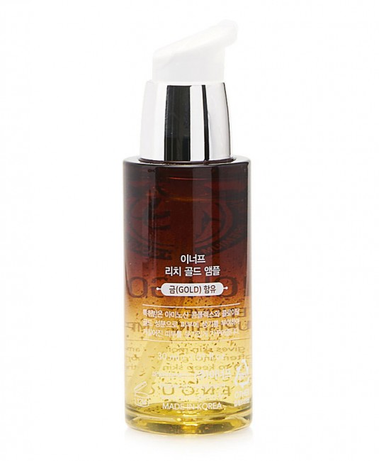 Enough Сыворотка для лица с золотом против морщин Rich Gold Intensive Pro Nourishing Ampoule, 30 мл Enough Сыворотка для лица с золотом против морщин Rich Gold Intensive Pro Nourishing Ampoule, 30 мл