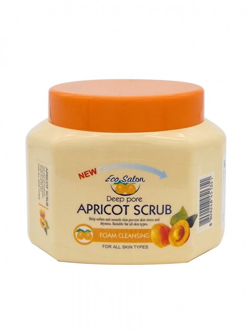 White Organia Пенный очищающий скраб для тела с Абрикосом Eco-Salon Deep Pore Apricot Scrub, 500 г White Organia Пенный очищающий скраб для тела с Абрикосом Eco-Salon Deep Pore Apricot Scrub, 500 г