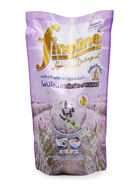 Fineline Гель для стирки концентрированный парфюмированный Лаванда Organic Lavender Happiness, 700 мл Fineline Гель для стирки концентрированный парфюмированный Лаванда Organic Lavender Happiness, 700 мл