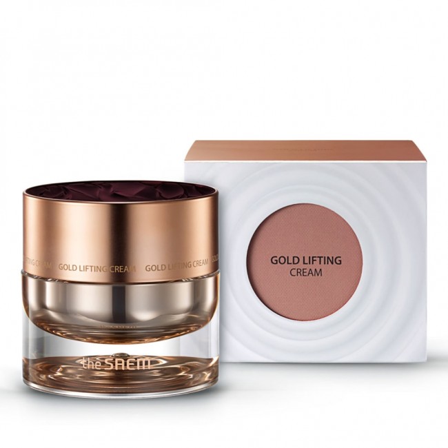The Saem Крем для лица антивозрастной с лифтинг-эффектом GOLD LIFTING CREAM, 50 мл The Saem Крем для лица антивозрастной с лифтинг-эффектом GOLD LIFTING CREAM, 50 мл