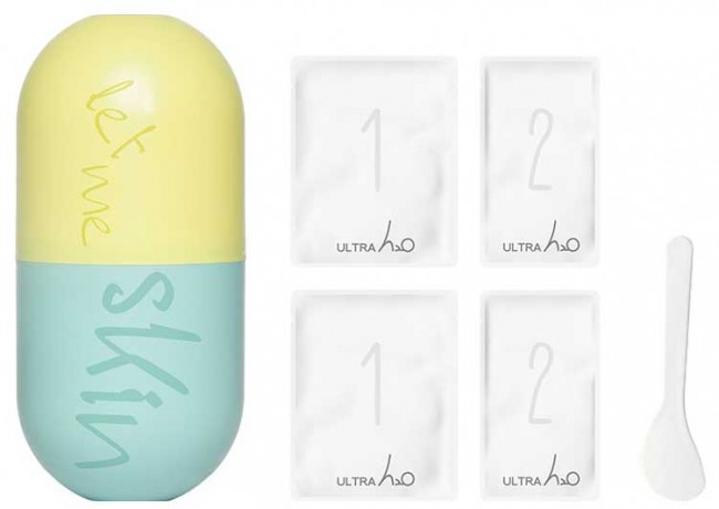 Let Me Skin Modeling Mask Skin Маска-желе моделирующая альгинатная успокаивающая, 2*50 г, 2*5 г