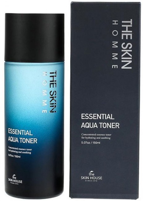 The Skin House Homme Essential Aqua Toner Увлажняющий тонер для мужской кожи, 150 мл The Skin House Homme Essential Aqua Toner Увлажняющий тонер для мужской кожи, 150 мл