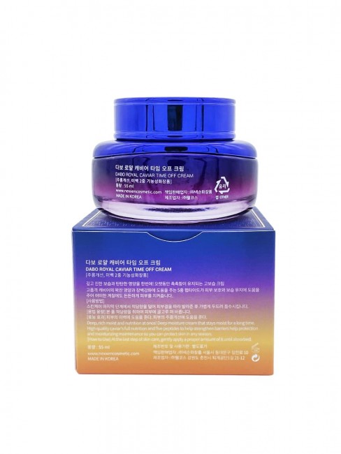 DABO Крем для лица премиальный с королевской икрой Royal Caviar Time Off Cream, 55 мл