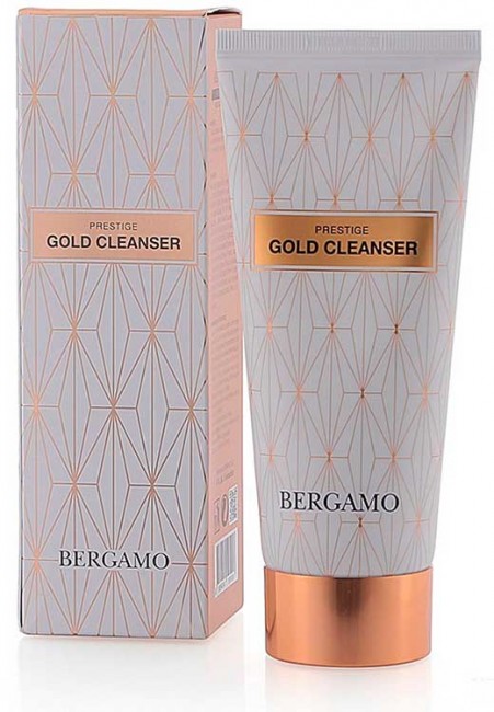 Bergamo Prestige Gold Cleanser Очищающая пенка для лица с золотом, 120 мл Bergamo Prestige Gold Cleanser Очищающая пенка для лица с золотом, 120 мл