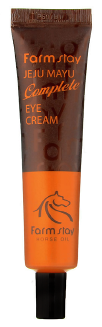 FarmStay Jeju Mayu Complete Eye Cream Крем для кожи вокруг глаз с лошадиным маслом для сухой кожи, 45 г FarmStay Jeju Mayu Complete Eye Cream Крем для кожи вокруг глаз с лошадиным маслом для сухой кожи, 45 г