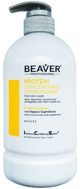 Beaver Professional Protein Concentrate Shampoo Протеиновый шампунь для волос, 750 мл