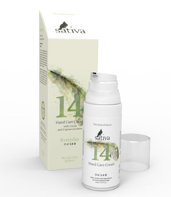 Sativa №14 Крем для рук ухаживающий, 50 мл