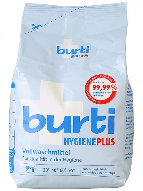 Burti Hygiene Plus Дезинфицирующий стиральный порошок, 1,1 кг Burti Hygiene Plus Дезинфицирующий стиральный порошок, 1,1 кг