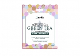 Anskin Маска альгинатная с экстрактом зеленого чая  Green Tea Modeling Mask / Refill, 25 г