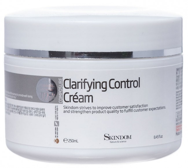 Skindom Детокс-крем для лица Clarifying Control Cream, 250 мл
