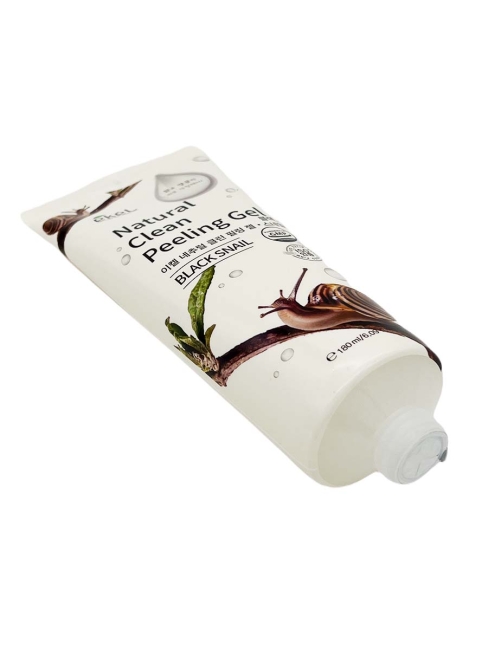 Ekel Пилинг-скатка с муцином черной улитки Natural Clean Peeling Gel Black Snail, 180 мл
