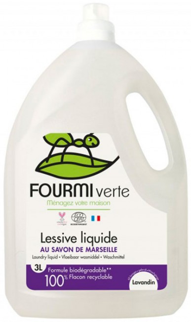 Fourmi Verte Жидкое средство для стирки, 3 л Fourmi Verte Жидкое средство для стирки, 3 л