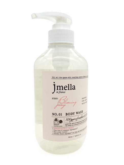Jmella Парфюмированный гель для душа Цветущий пион N0.01 In France Bloaming Peony Body Wash, 500 мл Jmella Парфюмированный гель для душа Цветущий пион N0.01 In France Bloaming Peony Body Wash, 500 мл