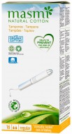 Masmi Natural Cotton Regular Тампоны женские гигиенические, 16 шт