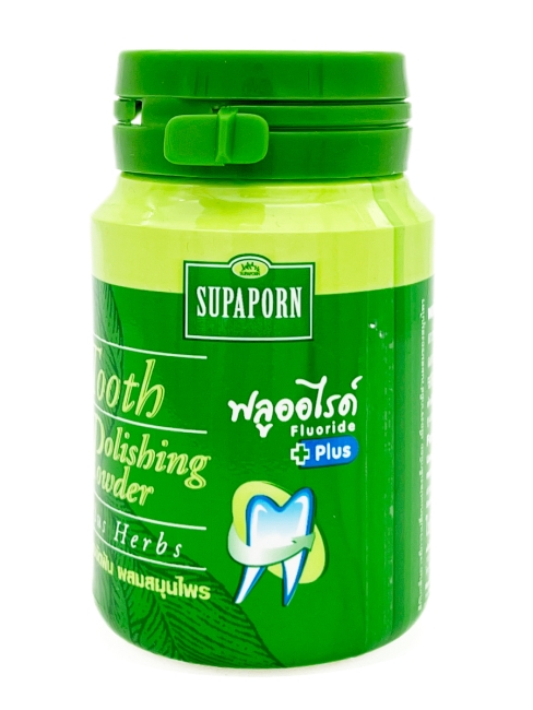 Supaporn Зубной порошок с травами Tooth Polishing Powder Plus Herbs, 90 г Supaporn Зубной порошок с травами Tooth Polishing Powder Plus Herbs, 90 г