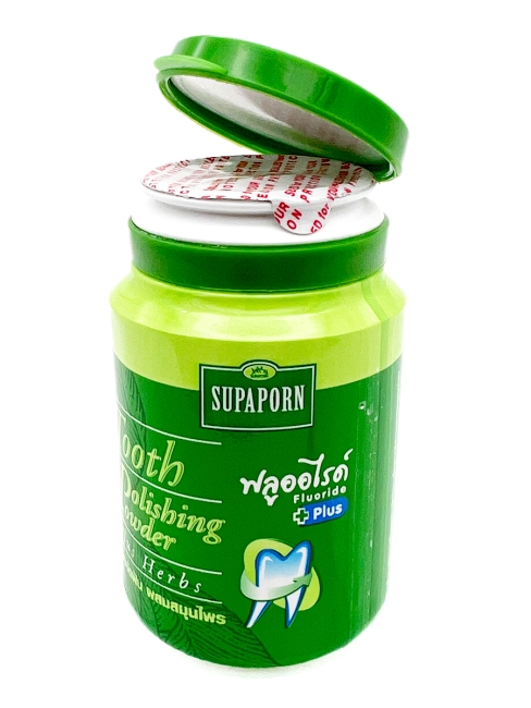 Supaporn Зубной порошок с травами Tooth Polishing Powder Plus Herbs, 90 г Supaporn Зубной порошок с травами Tooth Polishing Powder Plus Herbs, 90 г