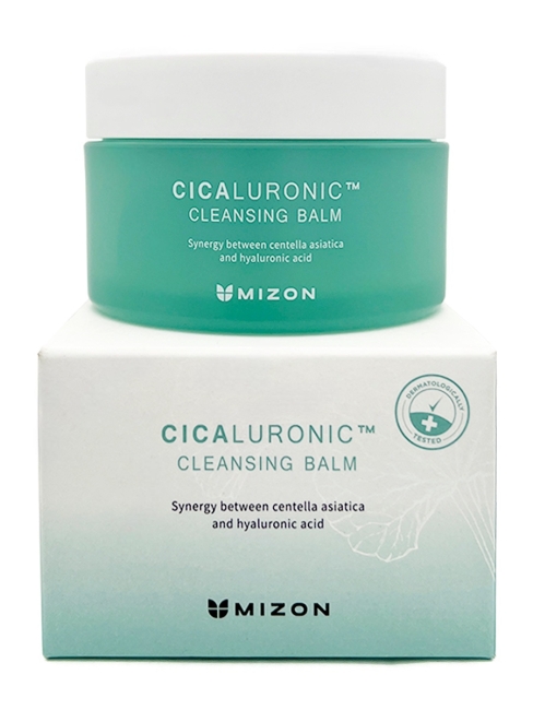 Mizon Бальзам для лица очищающий с центеллой и гиалуроновой кислотой Cicaluronic Cleansing Balm, 80 мл