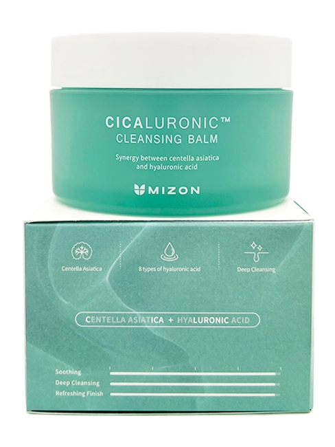 Mizon Бальзам для лица очищающий с центеллой и гиалуроновой кислотой Cicaluronic Cleansing Balm, 80 мл