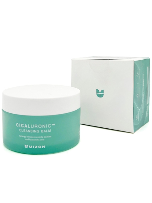 Mizon Бальзам для лица очищающий с центеллой и гиалуроновой кислотой Cicaluronic Cleansing Balm, 80 мл