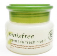 Innisfree Green Tea Fresh Cream Увлажняющий крем-гель для жирной кожи с экстрактом зеленого чая, 50 мл