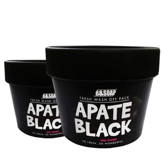 B SOAP Apate Black Очищающая маска для лица, 130 г