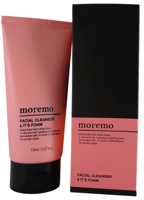 Moremo Facial Cleanser It's Foam Очищающая пенка для лица, 150 мл Moremo Facial Cleanser It's Foam Очищающая пенка для лица, 150 мл