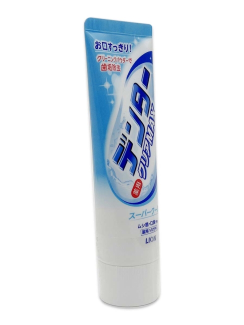 LION Зубная паста защита от кариеса с микрогранулами освежающая Dentor Clear MAX Super Cool, 140 г LION Зубная паста защита от кариеса с микрогранулами освежающая Dentor Clear MAX Super Cool, 140 г