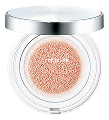 The Saem Основа тональная маскирующая Eco Soul Essence Cushion All Cover C19 (O1), 13 г The Saem Основа тональная маскирующая Eco Soul Essence Cushion All Cover C19 (O1), 13 г