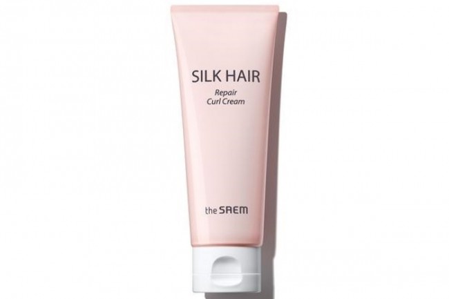The Saem Крем-маска для вьющихся волос Silk Hair Repair Curl Cream, 100 мл