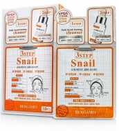 Bergamo 3 Step Mask Pack Snail Трехэтапная маска для лица с муцином улитки, 1,5+1,5+5 мл Bergamo 3 Step Mask Pack Snail Трехэтапная маска для лица с муцином улитки, 1,5+1,5+5 мл