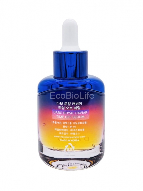 DABO Сыворотка для лица с лифтинг-эффектом с королевской икрой Royal Caviar Time Off Serum, 35 мл DABO Сыворотка для лица с лифтинг-эффектом с королевской икрой Royal Caviar Time Off Serum, 35 мл
