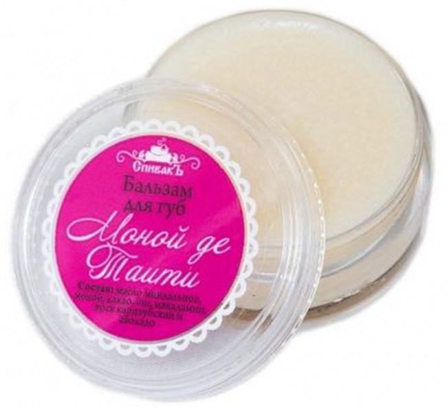 СпивакЪ Бальзам для губ Моной де Таити, 15 г
