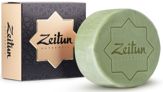 Zeitun Алеппское мыло экстра "15% лаврового масла" для волос, лица и тела, 125 г