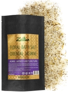 Zeitun Цветочная соль для ванн "Экзотический жасмин" с жасмином, иланг-илангом и лавандой, 500 г