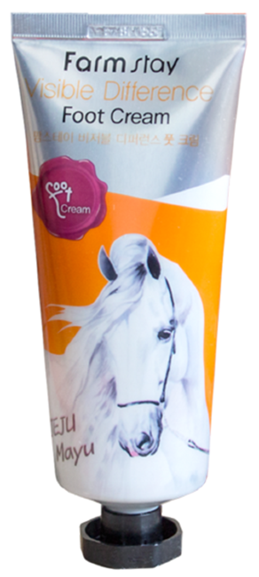 FarmStay Крем для ног с лошадиным маслом Jeju Mayu Foot Cream, 100 мл