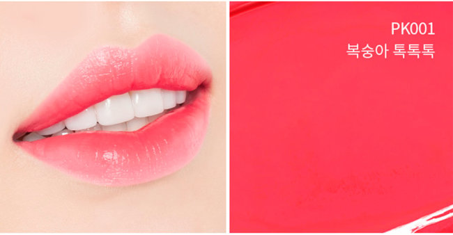 ETUDE HOUSE Soft Drink Tint PK001 Peach Tok Tok Tok Тинт для губ, 4,6 г