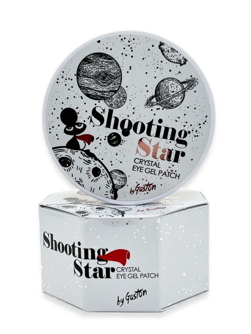 Gaston Тающие прозрачные гидрогелевые патчи для для моментального увлажнения Shooting Star Crystal Eye Gel Patch White, 60 шт