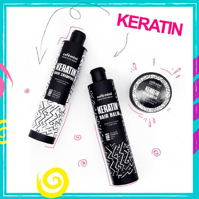 Кафе Красоты le Cafe Mimi Professional Бальзам для волос с Кератином, 300 мл Кафе Красоты le Cafe Mimi Professional Бальзам для волос с Кератином, 300 мл