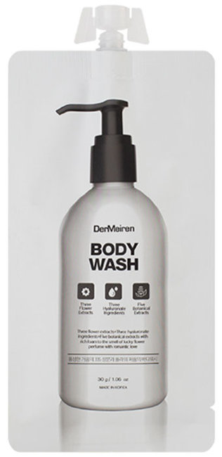 DerMeiren Body Wash Увлажняющий гель для душа, 30 г