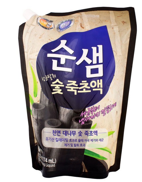 KeraSys Soonsaem Bamboo Charcoal Средство для мытья посуды Бамбуковый уголь, 1,2 л (запасной блок) KeraSys Soonsaem Bamboo Charcoal Средство для мытья посуды Бамбуковый уголь, 1,2 л (запасной блок)