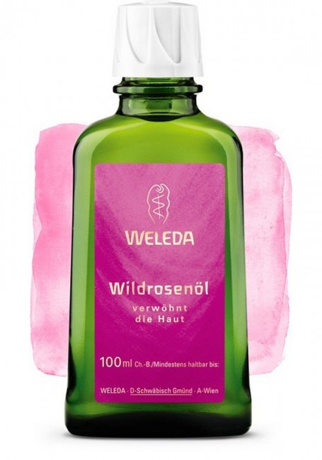 Weleda Розовое нежное масло для тела, 100 мл