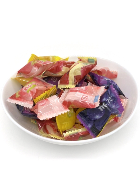 RIBON Карамель леденцовая Ассорти из 5 фруктовых вкусов 5 Kinds Fruits Candy, 2 уп*120 г