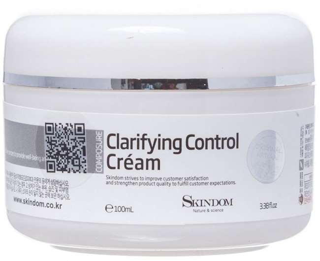 Skindom Clarifying Control Cream Детокс-крем для лица, 100 мл Skindom Clarifying Control Cream Детокс-крем для лица, 100 мл