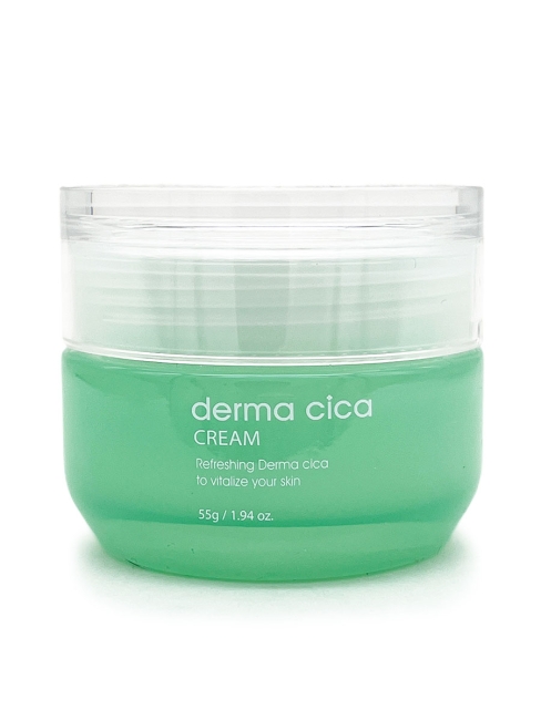 3W Clinic Крем для лица осветляющий с центеллой Derma Cica Cream, 55 г