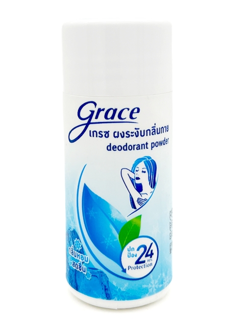 Grace Дезодорант порошковый растительный Deodorant Powder Herbal, 35 г