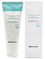 Mizon Пенка-щербет для умывания глубокоощающая с гиалуроновой кислотой Hyaluronic Acid Sherbet Deep Cleansing Foam, 150 мл